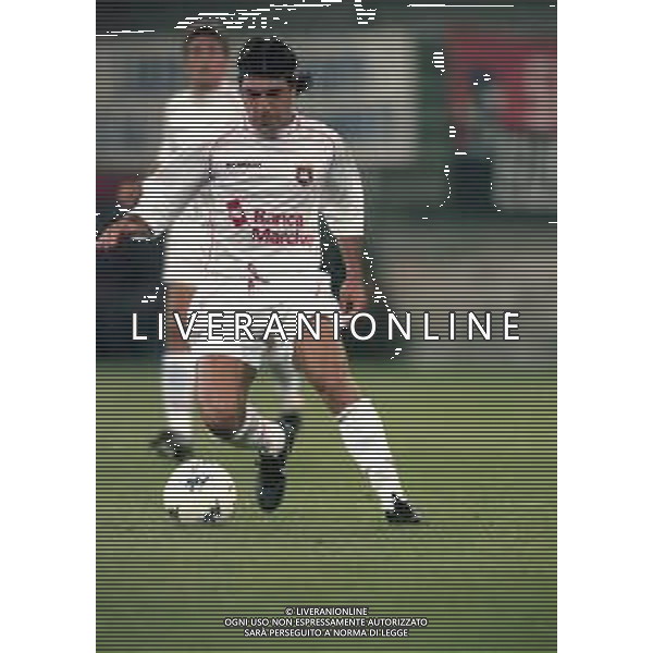 14-04-2001 GENOVA CAMPIONATO DI CALCIO SERIE B GENOA ANCONA 3-1 NELLA FOTO FRANCESCO MONTERVINO AG ALDO LIVERANI SAS
