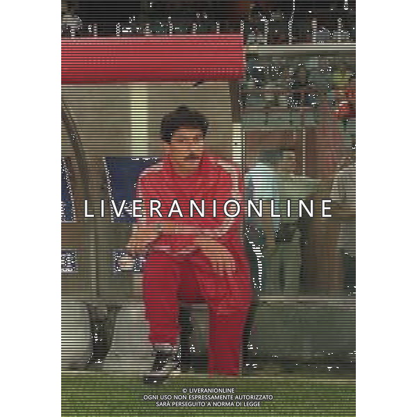 14-04-2001 GENOVA CAMPIONATO DI CALCIO SERIE B GENOA ANCONA 3-1 NELLA FOTO FABIO BRINI ALLENATORE ANCONA CALCIO AG ALDO LIVERANI SAS