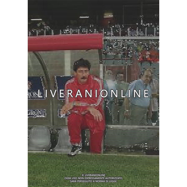 14-04-2001 GENOVA CAMPIONATO DI CALCIO SERIE B GENOA ANCONA 3-1 NELLA FOTO FABIO BRINI ALLENATORE ANCONA CALCIO AG ALDO LIVERANI SAS