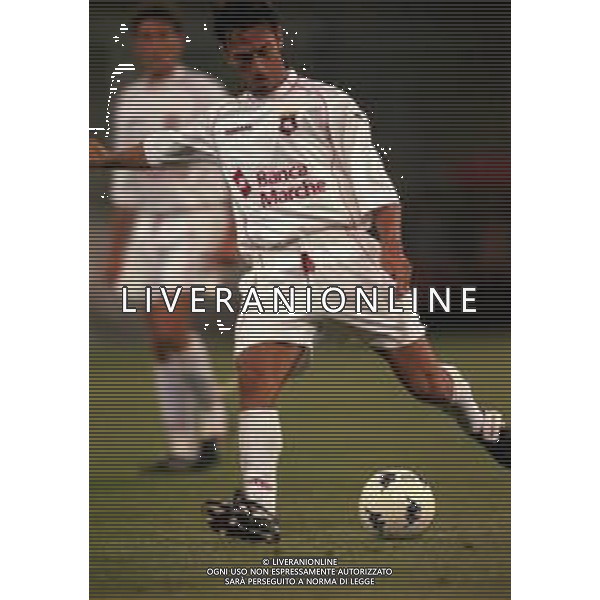 14-04-2001 GENOVA CAMPIONATO DI CALCIO SERIE B GENOA ANCONA 3-1 NELLA FOTO MARCELLO ALBINO AG ALDO LIVERANI SAS