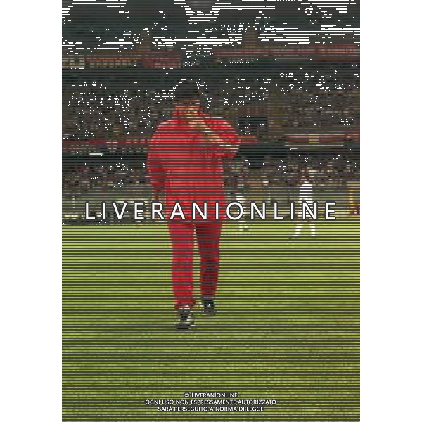 14-04-2001 GENOVA CAMPIONATO DI CALCIO SERIE B GENOA ANCONA 3-1 NELLA FOTO FABIO BRINI ALLENATORE ANCONA CALCIO AG ALDO LIVERANI SAS
