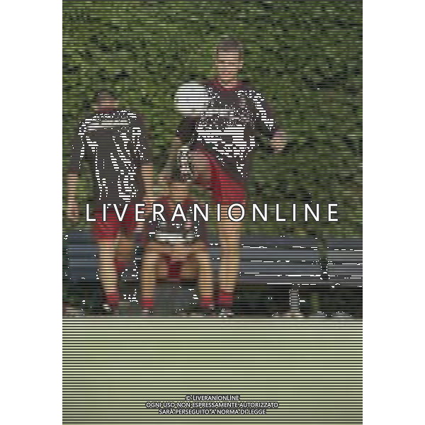 20-07-1999 MILANELLO ALLENAMENTO MILAN NELLA FOTO OLIVER BIERHOFF AG ALDO LIVERANI SAS