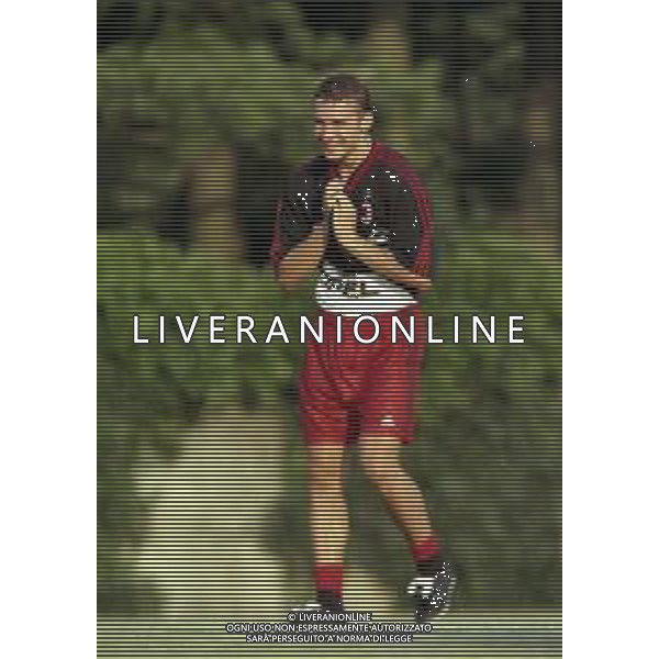 20-07-1999 MILANELLO ALLENAMENTO MILAN NELLA FOTO Andriy Shevchenko AG ALDO LIVERANI SAS