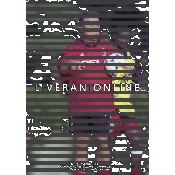 20-07-1999 MILANELLO ALLENAMENTO MILAN NELLA FOTO ALBERTO ZACCHERONI AG ALDO LIVERANI SAS