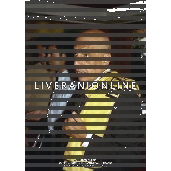 20-07-1999 MILANELLO ALLENAMENTO MILAN NELLA FOTO ADRIANO GALLIANI AG ALDO LIVERANI SAS