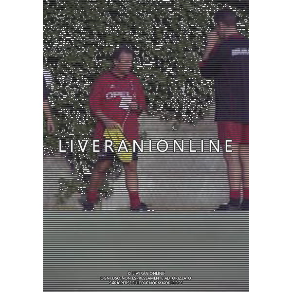 20-07-1999 MILANELLO ALLENAMENTO MILAN NELLA FOTO ALBERTO ZACCHERONI AG ALDO LIVERANI SAS