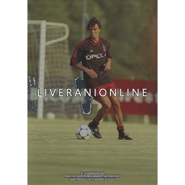 20-07-1999 MILANELLO ALLENAMENTO MILAN NELLA FOTO PAOLO MALDINI AG ALDO LIVERANI SAS