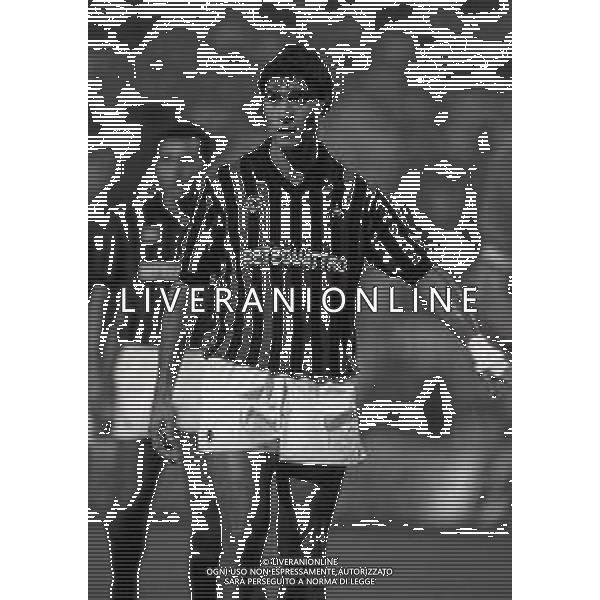 26-08-1984 MILANO COPPA ITALIA MILAN BRESCIA 1-1 NELLA FOTO GABRIELLO CAROTTI AG ALDO LIVERANI SAS