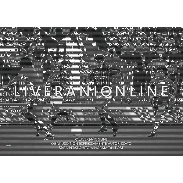 26-08-1984 MILANO COPPA ITALIA MILAN BRESCIA 1-1 NELLA FOTO PIETRO PAOLO VIRDIS AG ALDO LIVERANI SAS