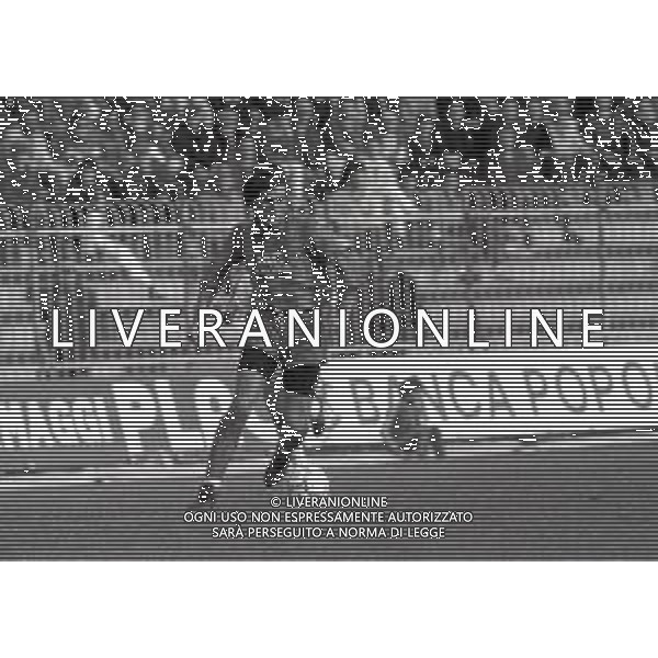 22-03-1987 CREMONA CAMPIONATO DI CALCIO SERIE B CREMONESE CAGLIARI 2-0 NELLA FOTO MARCO NICOLETTI AG ALDO LIVERANI SAS