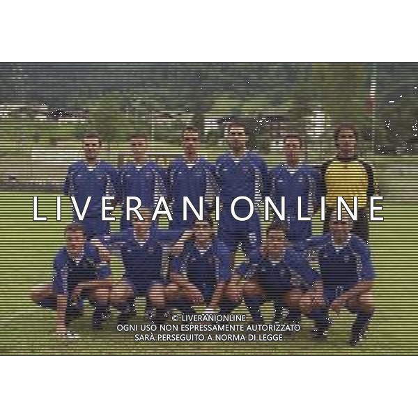 01-08-1999 AMICHEVOLE A FORNI DI SOPRA CESENA- KALAMATA NELLA FOTO FORMAZIONE CESENA CALCIO 1999-2000 AG ALDO LIVERANI SAS