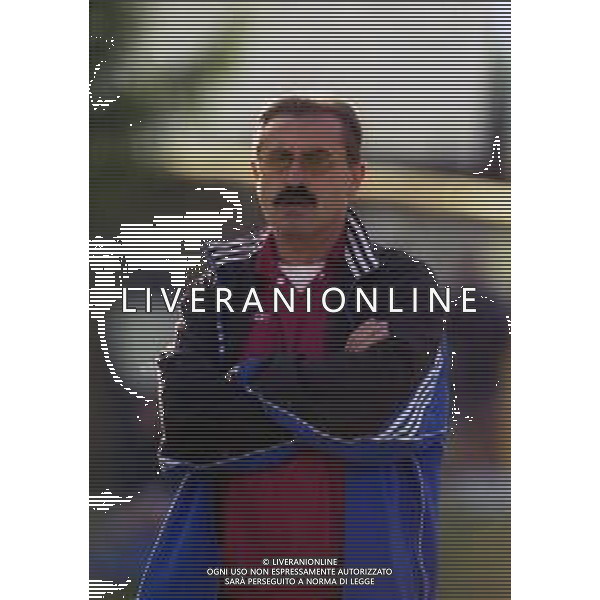 01-08-1999 AMICHEVOLE A FORNI DI SOPRA CESENA- KALAMATA NELLA FOTO NICOLETTI WALTER ALLENATORE CESENA CALCIO AG ALDO LIVERANI SAS