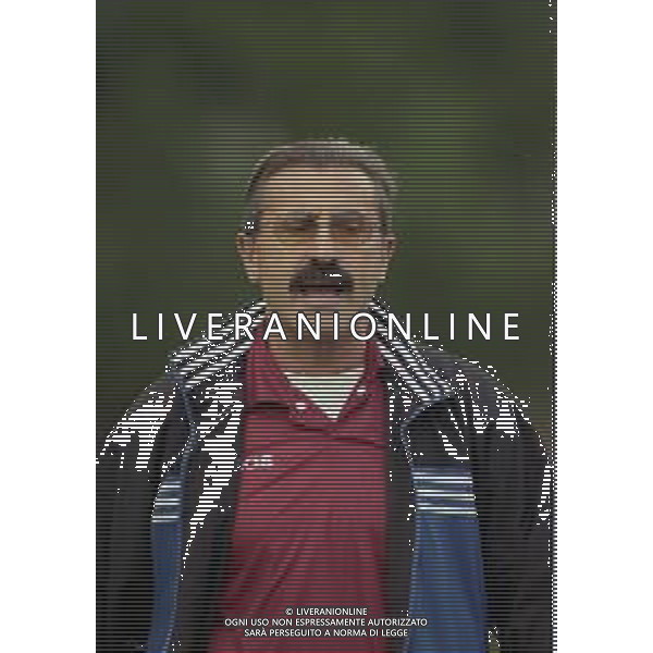 01-08-1999 AMICHEVOLE A FORNI DI SOPRA CESENA- KALAMATA NELLA FOTO NICOLETTI WALTER ALLENATORE CESENA CALCIO AG ALDO LIVERANI SAS