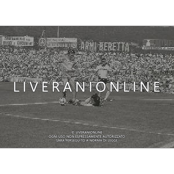 11-05-1986 BRESCIA CAMPIONATO DI CALCIO SERIE B BRESCIA PALERMO 0-0 NELLA FOTO AZIONE DI GIOCO AG ALDO LIVERANI SAS