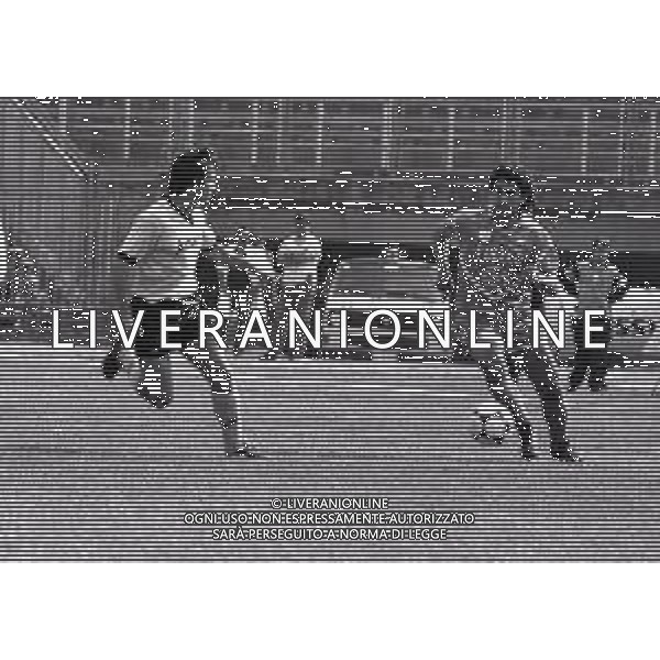 11-05-1986 BRESCIA CAMPIONATO DI CALCIO SERIE B BRESCIA PALERMO 0-0 NELLA FOTO AUGUSTO GENTILINI AG ALDO LIVERANI SAS