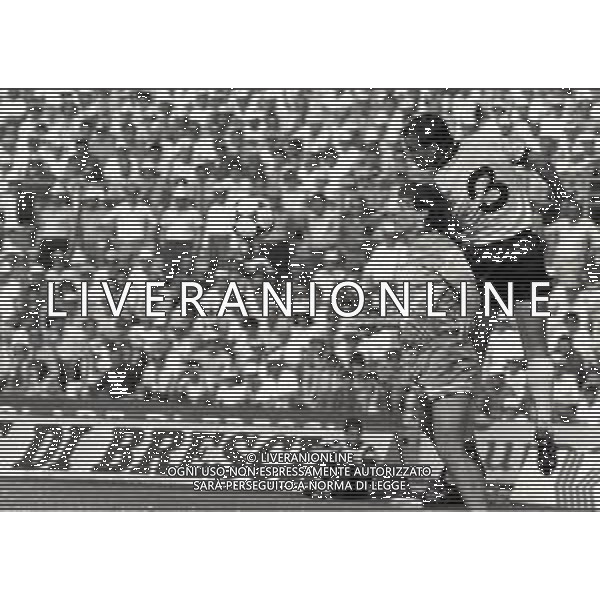 11-05-1986 BRESCIA CAMPIONATO DI CALCIO SERIE B BRESCIA PALERMO 0-0 NELLA FOTO AZIONE DI GIOCO AG ALDO LIVERANI SAS