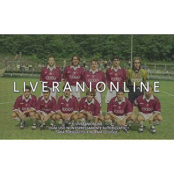 1999-2000 FORMAZIONE DELLA SALERNITANA CALCIO AG ALDO LIVERANI SAS