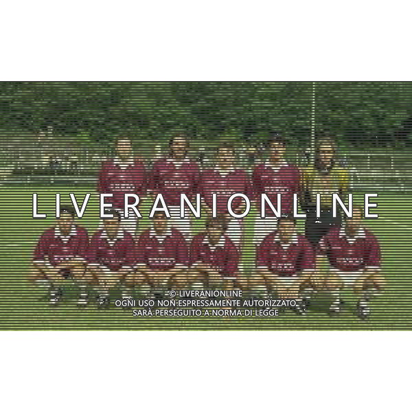 1999-2000 FORMAZIONE DELLA SALERNITANA CALCIO AG ALDO LIVERANI SAS
