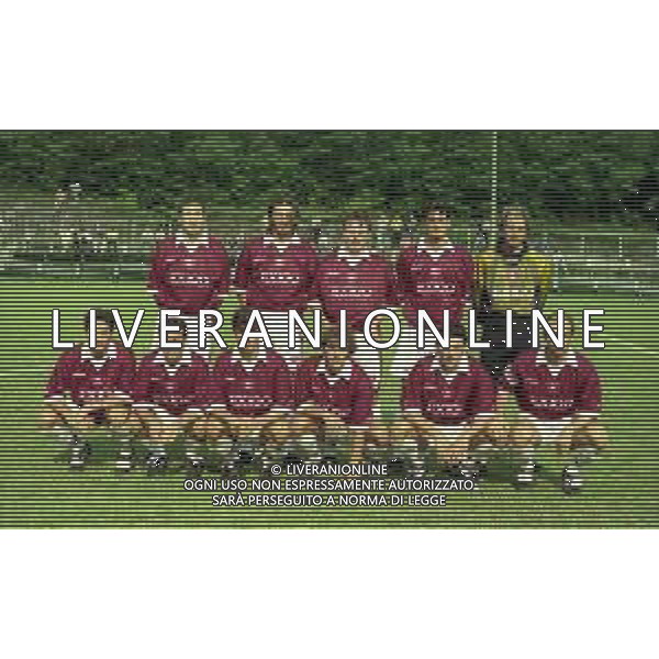 1999-2000 FORMAZIONE DELLA SALERNITANA CALCIO AG ALDO LIVERANI SAS