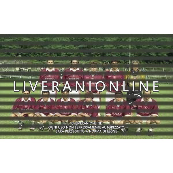 1999-2000 FORMAZIONE DELLA SALERNITANA CALCIO AG ALDO LIVERANI SAS