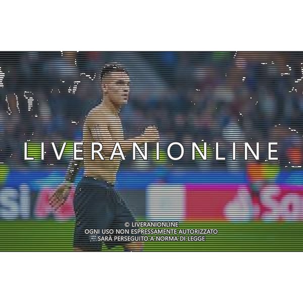 Lautaro Mart√≠nez of FC Internazionale during italian soccer Serie A season 2019/20 of FC Internazionale - Photo credit Fabrizio Carabelli /LMEDIA / AGENZIA ALDO LIVERANI SAS