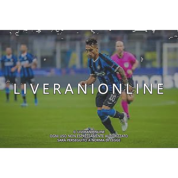 Lautaro Mart√≠nez of FC Internazionale during italian soccer Serie A season 2019/20 of FC Internazionale - Photo credit Fabrizio Carabelli /LMEDIA / AGENZIA ALDO LIVERANI SAS