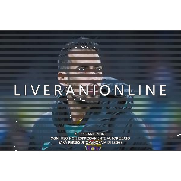 Sergio Busquets of FC Barcellona during Champions League season 2019/20 - Photo credit Fabrizio Carabelli /LMEDIA / AGENZIA ALDO LIVERANI SAS