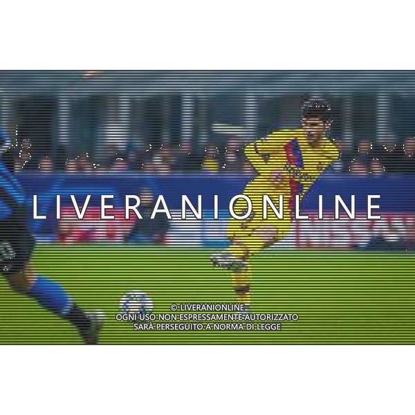 Carles Alena of FC Barcellona during Champions League season 2019/20 - Photo credit Fabrizio Carabelli /LMEDIA / AGENZIA ALDO LIVERANI SAS