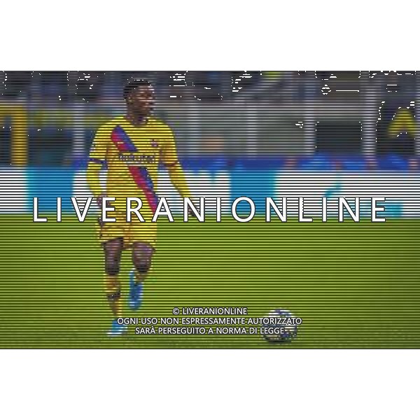Moussa Wague of FC Barcellona during Champions League season 2019/20 - Photo credit Fabrizio Carabelli /LMEDIA / AGENZIA ALDO LIVERANI SAS