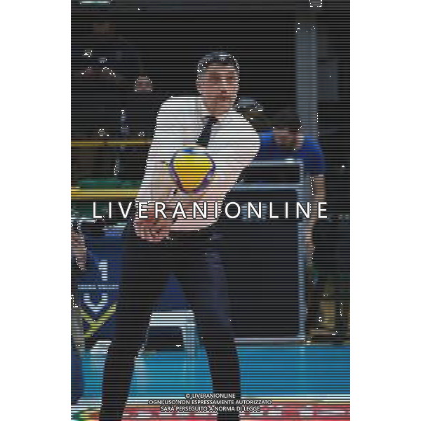 Campionato di Volley Superlega Serie A 2019/2020 modena, Italy, 01 Jan 2020 Italian Volleyball Superlega Serie A season 2019/20 Photo showing: Andrea Giani (Leo Shoes Modena) ©Daniele Nicli - Alessio Marini / AGENZIA ALDO LIVERANI SAS