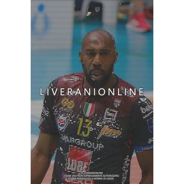 Campionato di Volley Superlega Serie A 2019/2020 modena, Italy, 01 Jan 2020 Italian Volleyball Superlega Serie A season 2019/20 Photo showing: Robertlandy Simon (13) (Lube Civitanova) ©Daniele Nicli - Alessio Marini / AGENZIA ALDO LIVERANI SAS