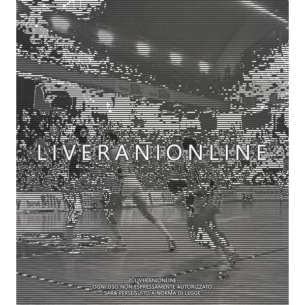 03-03-1983 MILANO COPPA CAMPIONI PALALIDO BILLY OLIMPIA MILANO REAL MADRID NELLA FOTO MIKE D\'ANTONI AG ALDO LIVERANI SAS