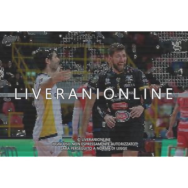 Campionato di Volley Superlega Serie A 2019/2020 AGSM Forum‚Äã, Verona, Italy, 01 Jan 2020 Italian Volleyball Superlega Serie A season 2019/20 Photo showing: Federico Marretta (6) Calzedonia Verona ©Roberto Tommasini - Alessio Marini / AGENZIA ALDO LIVERANI SAS