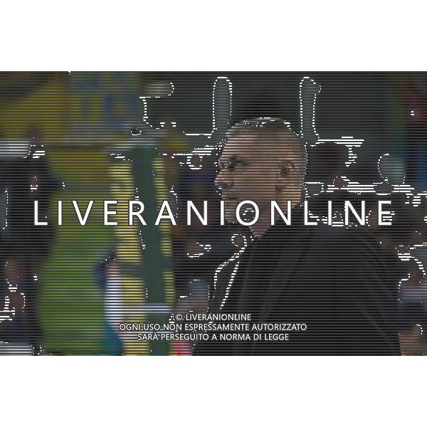Campionato di Volley Superlega Serie A 2019/2020 AGSM Forum‚Äã, Verona, Italy, 01 Jan 2020 Italian Volleyball Superlega Serie A season 2019/20 Photo showing: Radostin Stoytchev - Coach Calzedonia Verona ©Roberto Tommasini - Alessio Marini / AGENZIA ALDO LIVERANI SAS