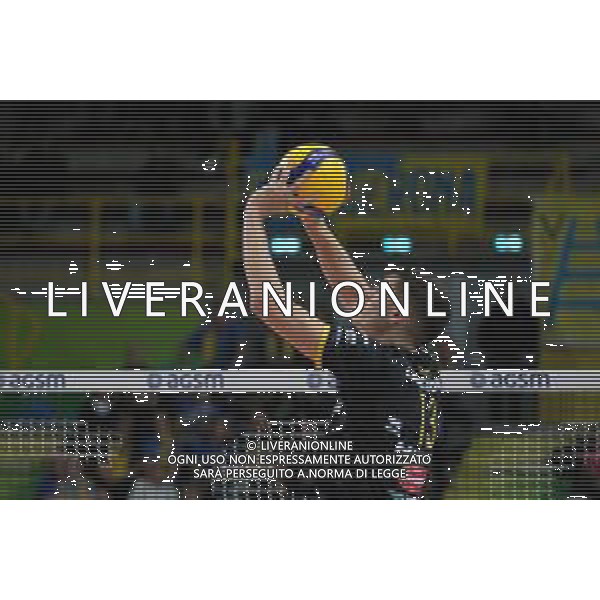 Campionato di Volley Superlega Serie A 2019/2020 AGSM Forum‚Äã, Verona, Italy, 01 Jan 2020 Italian Volleyball Superlega Serie A season 2019/20 Photo showing: Luca Spirito (13) Calzedonia Verona ©Roberto Tommasini - Alessio Marini / AGENZIA ALDO LIVERANI SAS