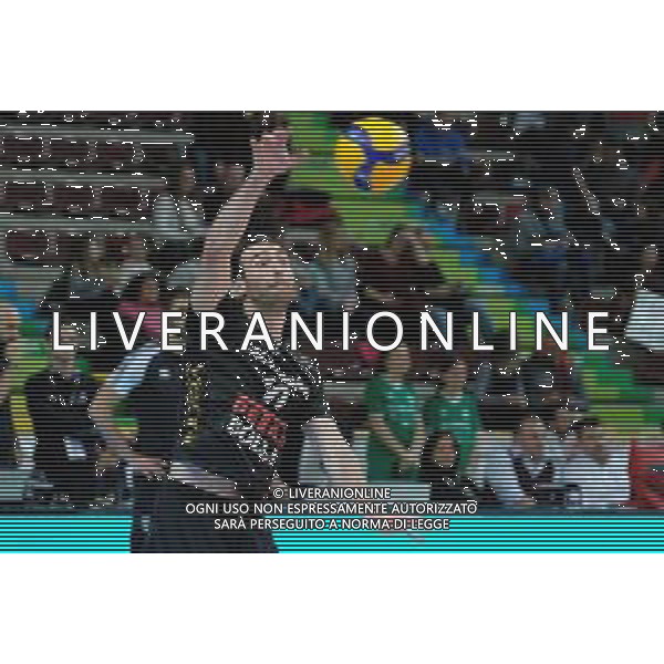 Campionato di Volley Superlega Serie A 2019/2020 AGSM Forum‚Äã, Verona, Italy, 01 Jan 2020 Italian Volleyball Superlega Serie A season 2019/20 Photo showing: Jennings Franciskovic (10) Calzedonia Verona ©Roberto Tommasini - Alessio Marini / AGENZIA ALDO LIVERANI SAS