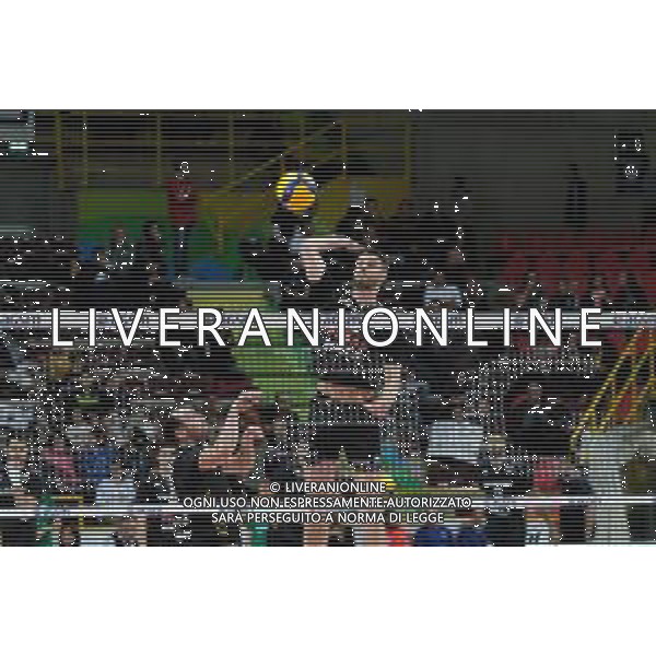 Campionato di Volley Superlega Serie A 2019/2020 AGSM Forum‚Äã, Verona, Italy, 01 Jan 2020 Italian Volleyball Superlega Serie A season 2019/20 Photo showing: Enrico Cester (12) Calzedonia Verona ©Roberto Tommasini - Alessio Marini / AGENZIA ALDO LIVERANI SAS