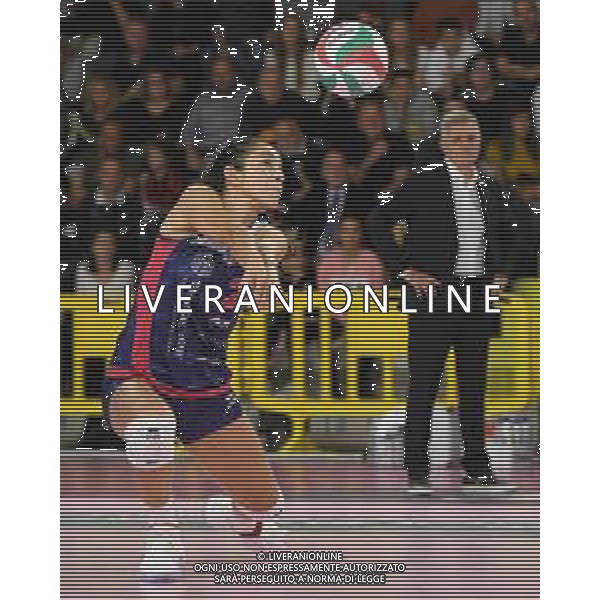 Campionato di Volley Serie A1 Femminile 2019/2020 Florence, Italy, 01 Jan 2020 Italian Volleyball Serie A1 Women season 2019/20 Photo showing: Samy Bricio in ricezione (Savino Del Bene Scandicci) ©Filippo Tomasi - Alessio Marini / AGENZIA ALDO LIVERANI SAS