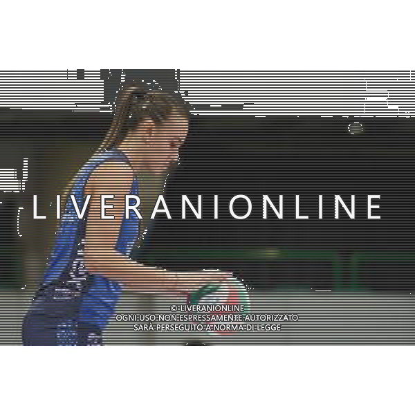 Campionato di Volley Serie A1 Femminile 2019/2020 Florence, Italy, 01 Jan 2020 Italian Volleyball Serie A1 Women season 2019/20 Photo showing: Sara Alberti in preparazione battuta (Il Bisonte Firenze) ©Filippo Tomasi - Alessio Marini / AGENZIA ALDO LIVERANI SAS