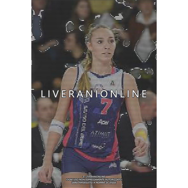 Campionato di Volley Serie A1 Femminile 2019/2020 Florence, Italy, 01 Jan 2020 Italian Volleyball Serie A1 Women season 2019/20 Photo showing: Elena Pietrini (Savino Del Bene Scandicci) ©Filippo Tomasi - Alessio Marini / AGENZIA ALDO LIVERANI SAS