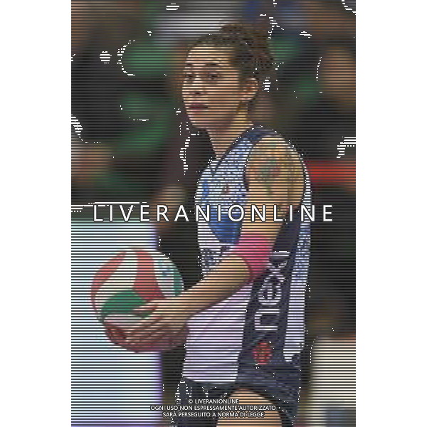 Campionato di Volley Serie A1 Femminile 2019/2020 Florence, Italy, 01 Jan 2020 Italian Volleyball Serie A1 Women season 2019/20 Photo showing: Malia Venturi libero (Il Bisonte Firenze) ©Filippo Tomasi - Alessio Marini / AGENZIA ALDO LIVERANI SAS