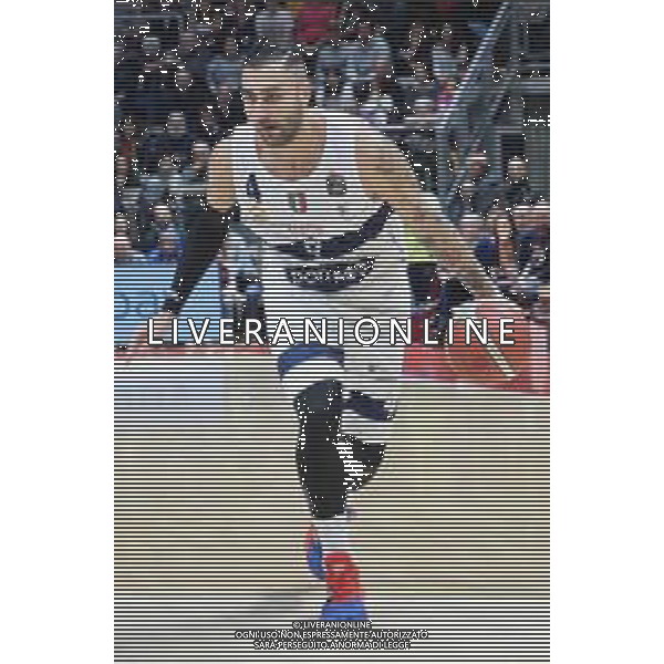 Campionato di Basket Serie A 2019/2020 Bologna, Italy, 01 Jan 2020 Italian Serie A Basketball Championship 2019/20 Photo showing: Pietro Aradori (Fortitudo Pompea Bologna) ©Michele Nucci - Alessio Marini / AGENZIA ALDO LIVERANI SAS