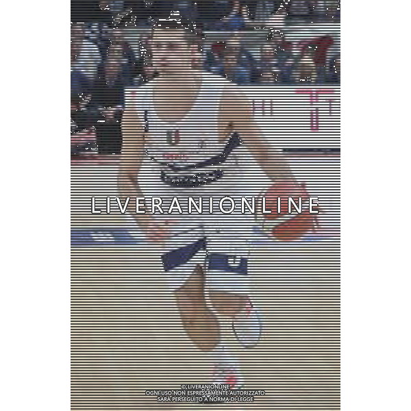 Campionato di Basket Serie A 2019/2020 Bologna, Italy, 01 Jan 2020 Italian Serie A Basketball Championship 2019/20 Photo showing: Daniele Cinciarini (Fortitudo Pompea Bologna) ©Michele Nucci - Alessio Marini / AGENZIA ALDO LIVERANI SAS