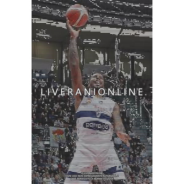 Campionato di Basket Serie A 2019/2020 Bologna, Italy, 01 Jan 2020 Italian Serie A Basketball Championship 2019/20 Photo showing: Ed Daniel (Fortitudo Pompea Bologna) ©Michele Nucci - Alessio Marini / AGENZIA ALDO LIVERANI SAS