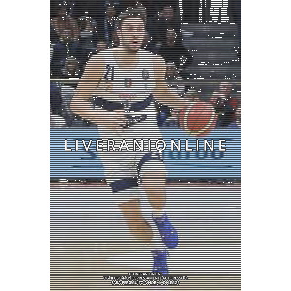 Campionato di Basket Serie A 2019/2020 Bologna, Italy, 01 Jan 2020 Italian Serie A Basketball Championship 2019/20 Photo showing: Matteo Fantinelli (Fortitudo Pompea Bologna) ©Michele Nucci - Alessio Marini / AGENZIA ALDO LIVERANI SAS