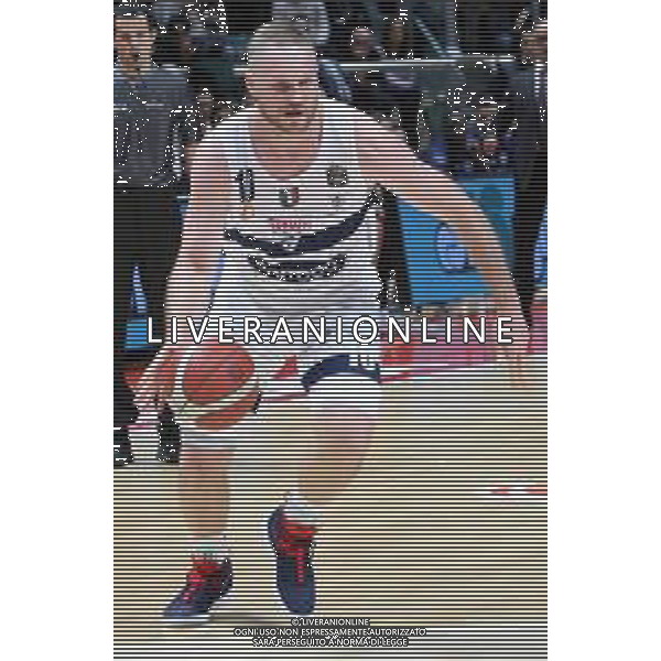 Campionato di Basket Serie A 2019/2020 Bologna, Italy, 01 Jan 2020 Italian Serie A Basketball Championship 2019/20 Photo showing: Maarten Leunen (Fortitudo Pompea Bologna) ©Michele Nucci - Alessio Marini / AGENZIA ALDO LIVERANI SAS