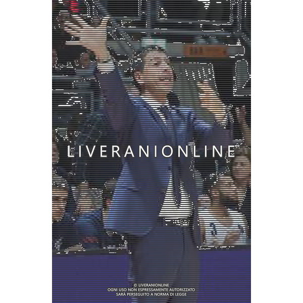 Campionato di Basket Serie A 2019/2020 Bologna, Italy, 01 Jan 2020 Italian Serie A Basketball Championship 2019/20 Photo showing: Antimo Martino, allenatore Fortitudo Pompea Bologna ©Michele Nucci - Alessio Marini / AGENZIA ALDO LIVERANI SAS