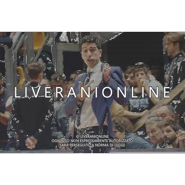 Campionato di Basket Serie A 2019/2020 Bologna, Italy, 01 Jan 2020 Italian Serie A Basketball Championship 2019/20 Photo showing: Antimo Martino, allenatore Fortitudo Pompea Bologna ©Michele Nucci - Alessio Marini / AGENZIA ALDO LIVERANI SAS