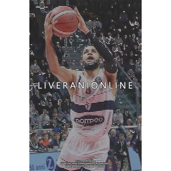 Campionato di Basket Serie A 2019/2020 Bologna, Italy, 01 Jan 2020 Italian Serie A Basketball Championship 2019/20 Photo showing: Kassius Robertson (Fortitudo Pompea Bologna) ©Michele Nucci - Alessio Marini / AGENZIA ALDO LIVERANI SAS