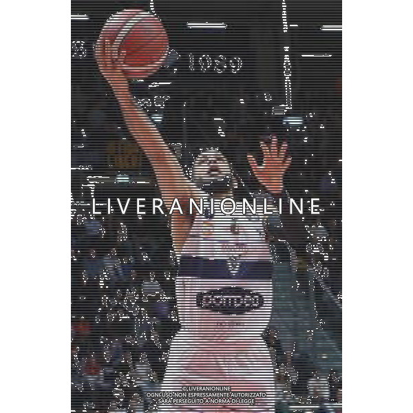 Campionato di Basket Serie A 2019/2020 Bologna, Italy, 01 Jan 2020 Italian Serie A Basketball Championship 2019/20 Photo showing: Kassius Robertson (Fortitudo Pompea Bologna) ©Michele Nucci - Alessio Marini / AGENZIA ALDO LIVERANI SAS